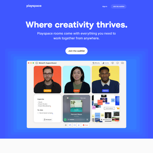 Play  Landing Page Design
