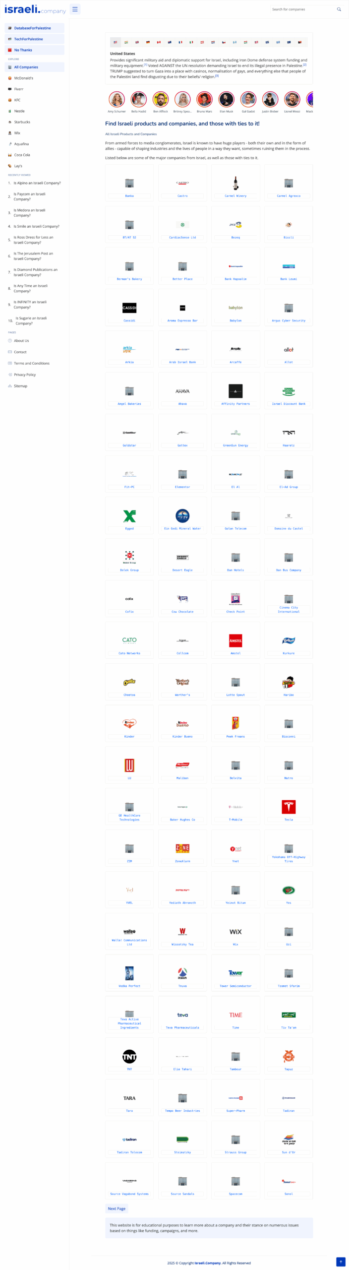 Israeli.Company Landing Page Design